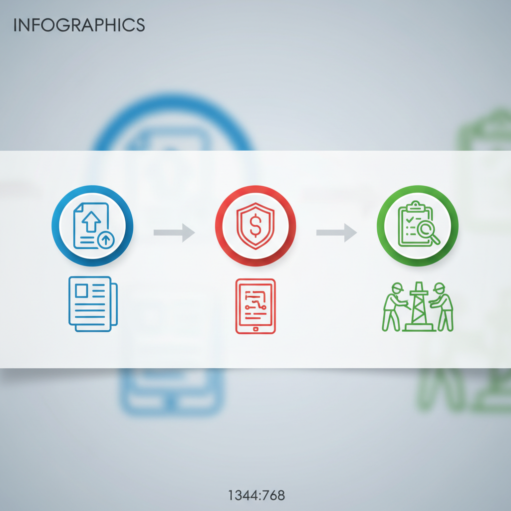 Infographie : étapes pour l'embauche de travailleurs détachés, de A1 à conformité SIPSI.